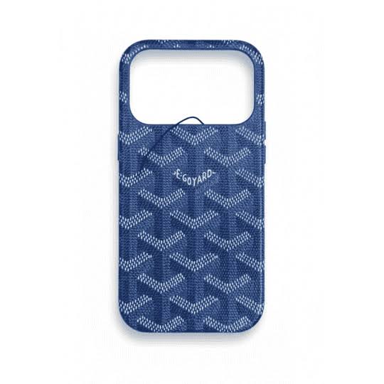 Goyard Leather-Feel Fabric Case