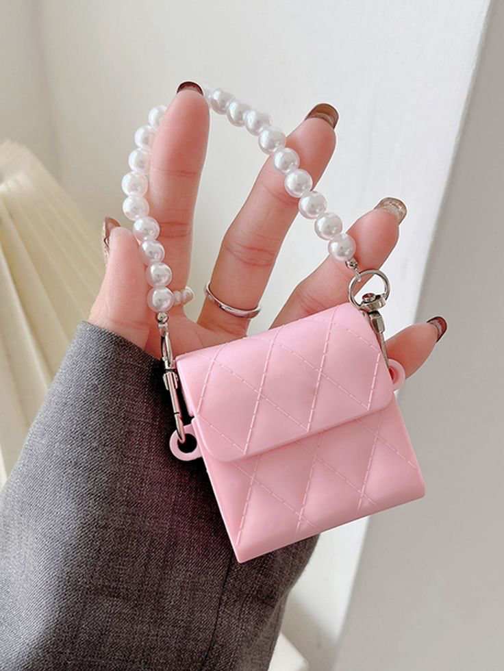 Chanel HandBag Airpods Pro/Pro2 Case with Chain