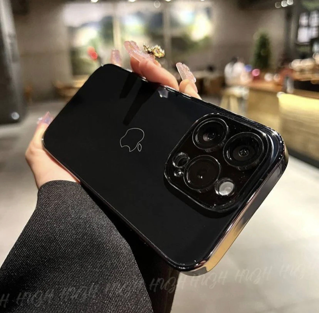 Premium Quality Glass Logo Case