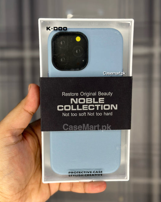 KDOO original leather case noble collection sierra blue for iphone 13 pro max