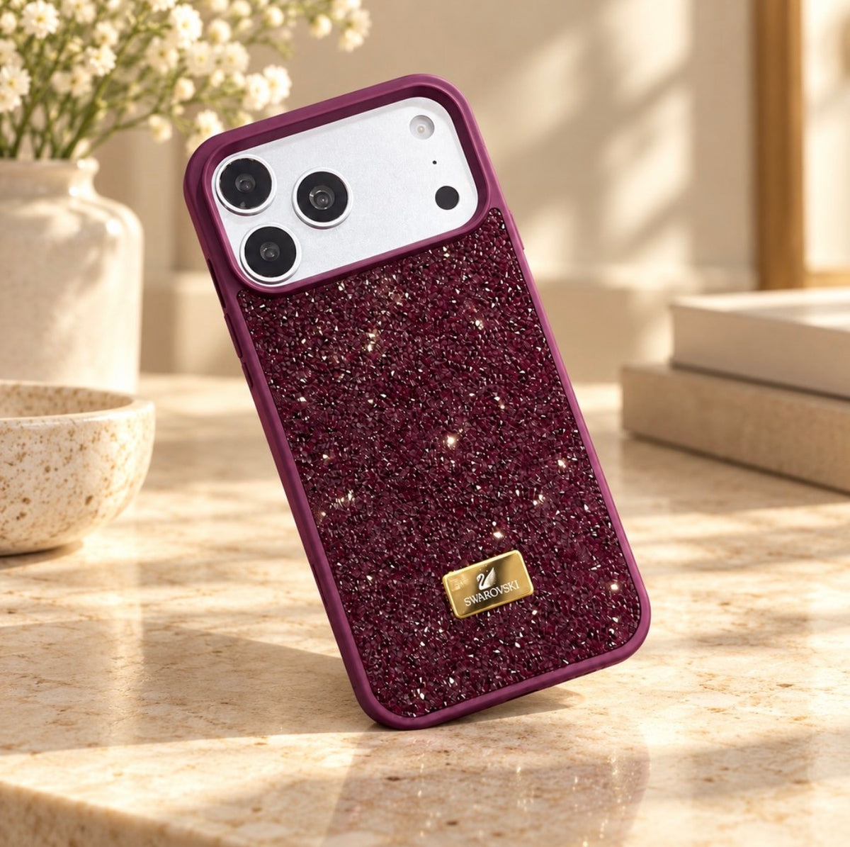 Swarovski Rhinestone shimmer Case