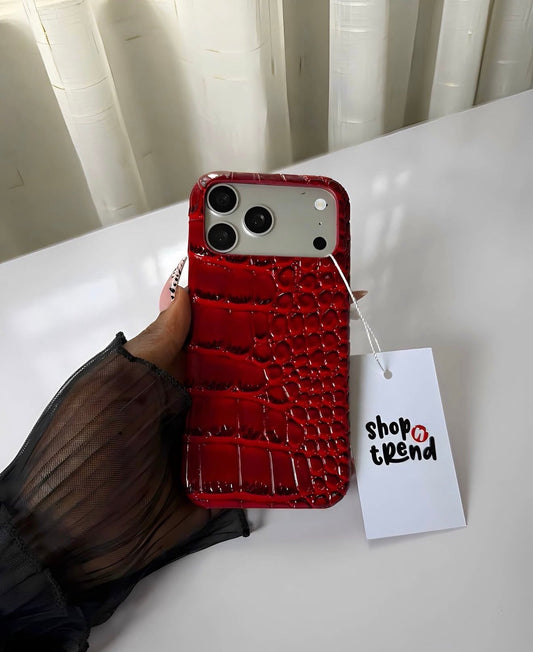 Premium Crocodile🐊 Leather Case