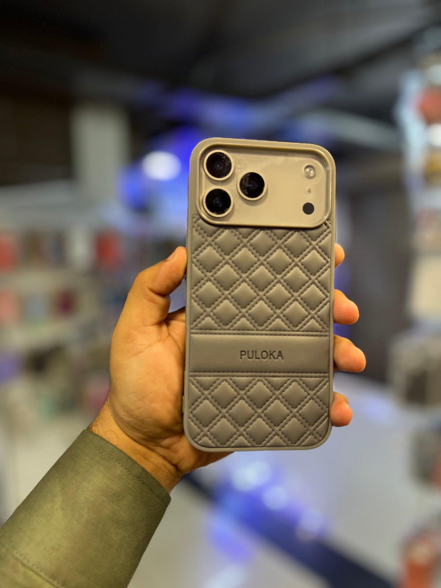 Puloka Breaded Leather Case