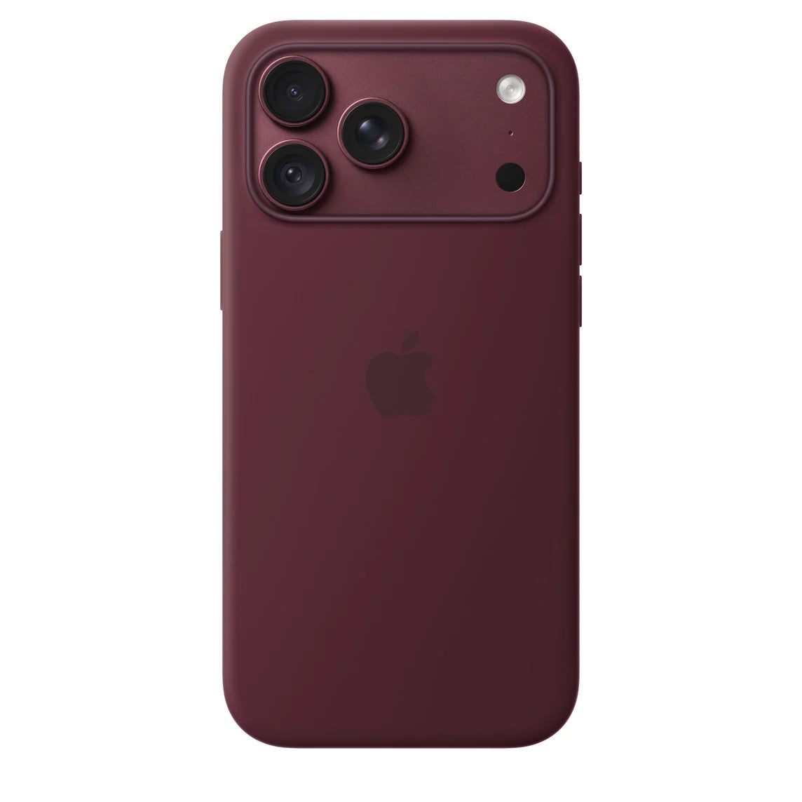 Convert Burgundy Silicone Case with Lens Protector (for 17Promax)