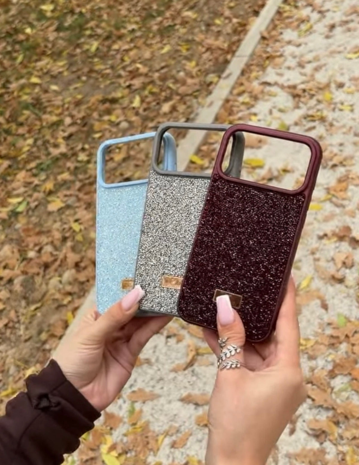 Swarovski Rhinestone shimmer Case