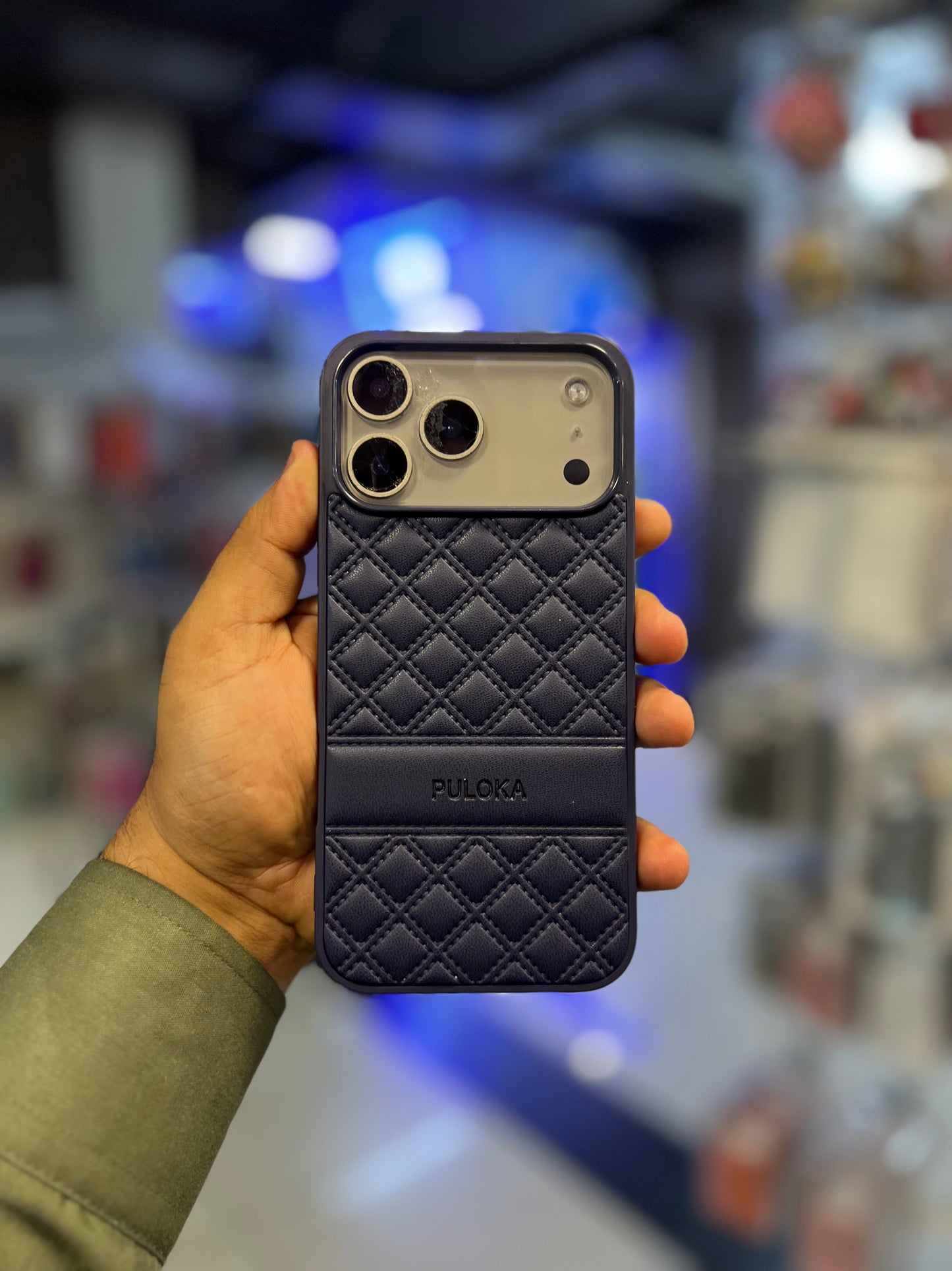 Puloka Breaded Leather Case