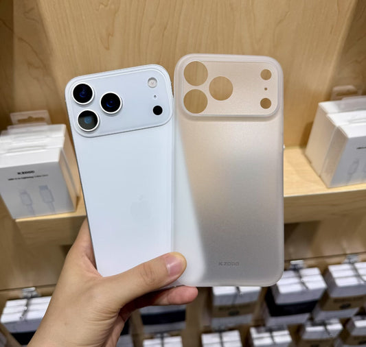 Kzdoo Air Skin Ultra Thin Case White iPhone 17 Series