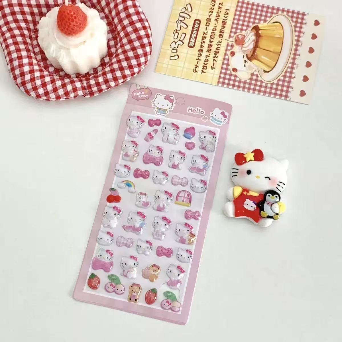 3D Mobile Sticker Sheet
