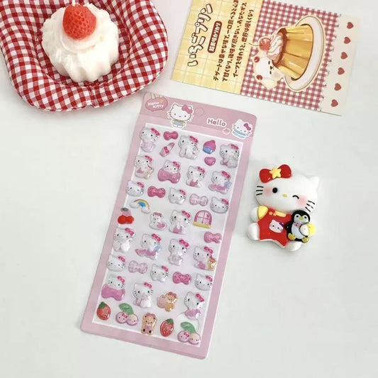 3D Mobile Sticker Sheet