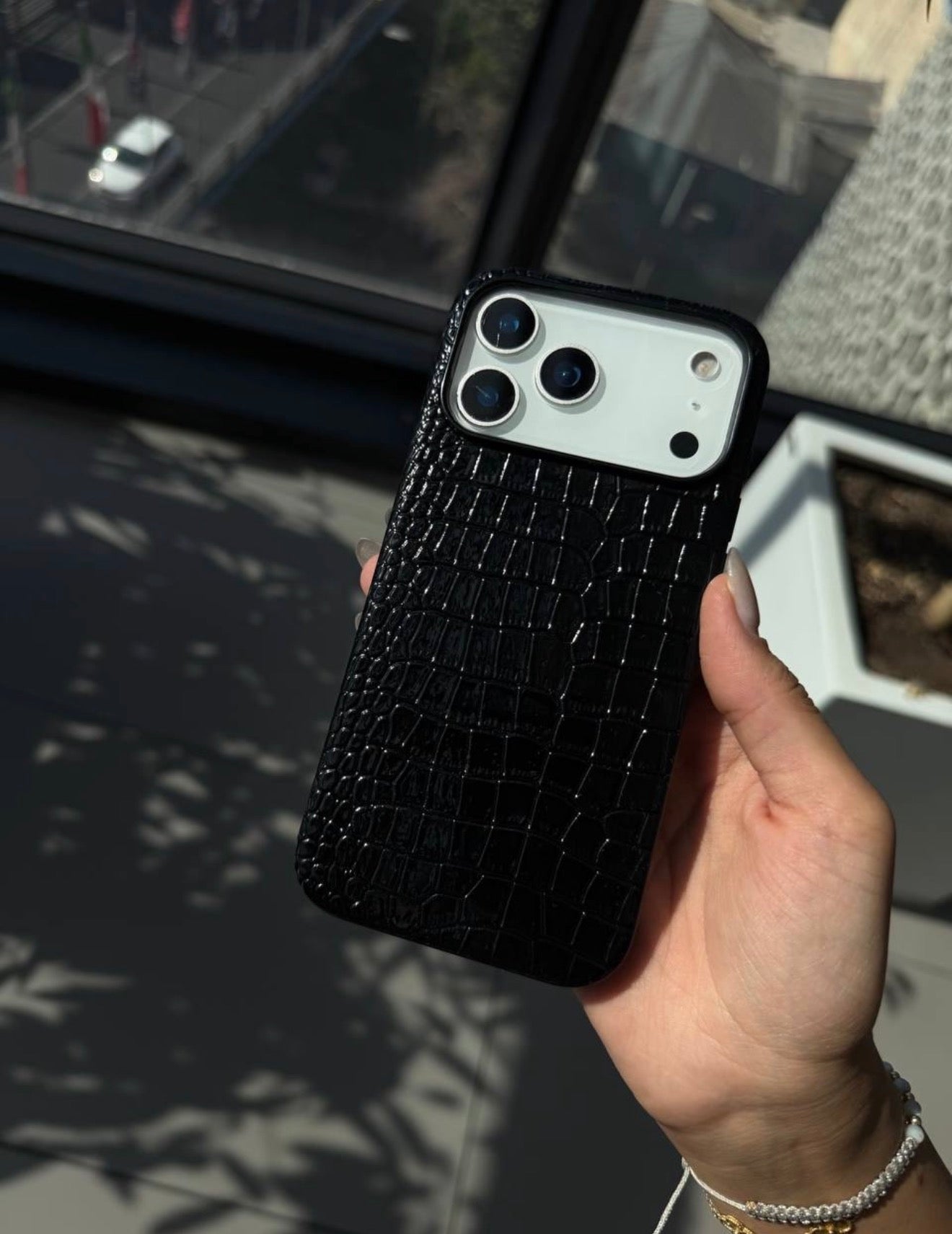 Premium Crocodile🐊 Leather Case