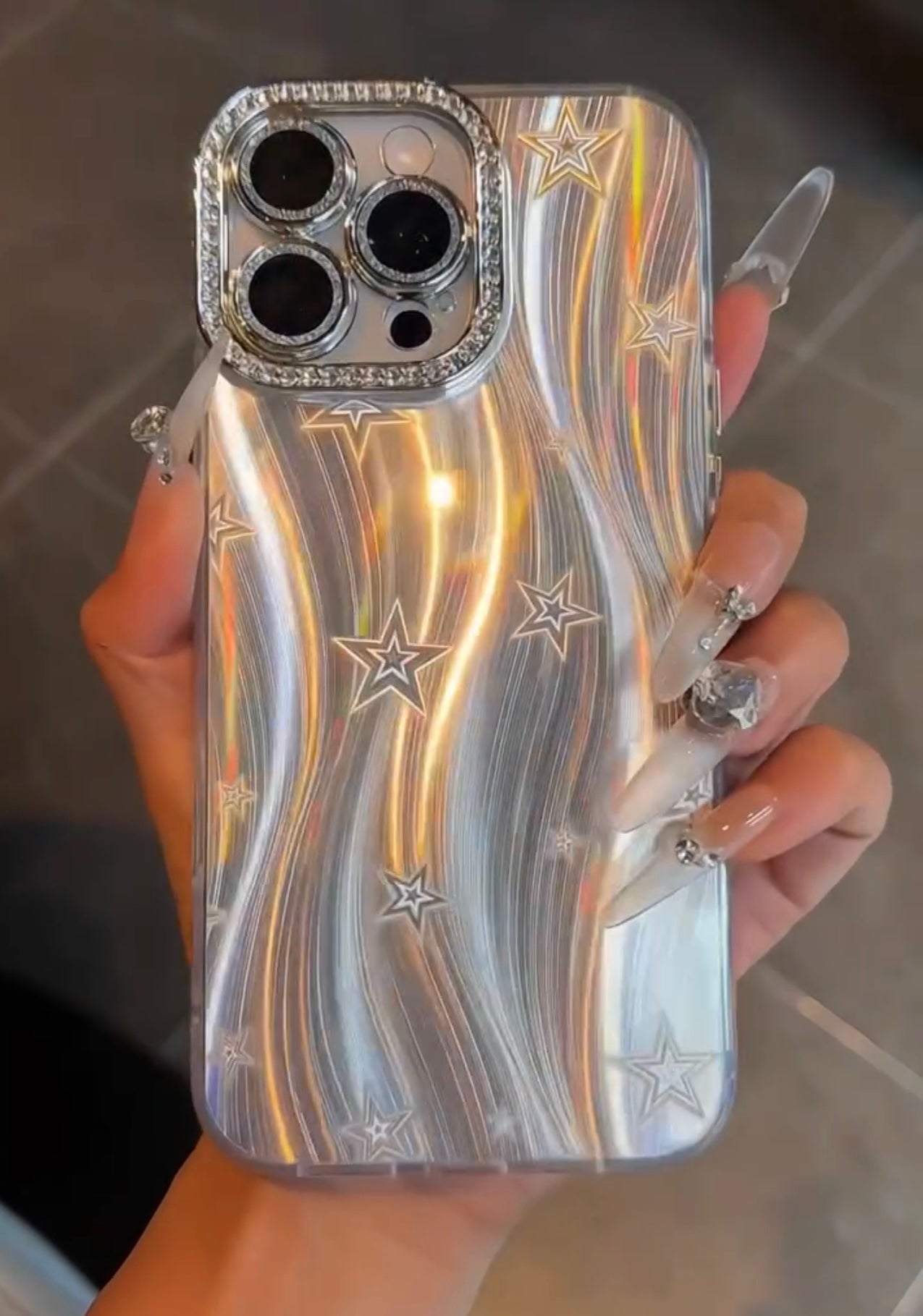 Star ⭐️ Laser Diamond Case