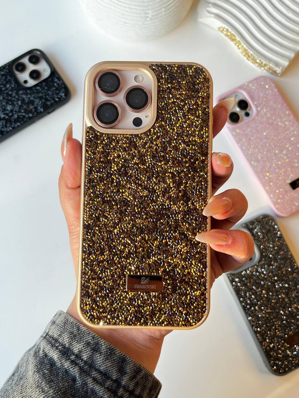 Swarovski Rhinestone shimmer Case