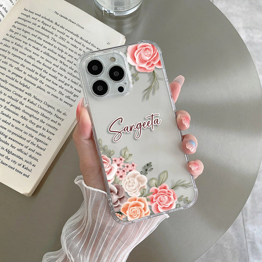 Beautiful Roses Customised Name Case