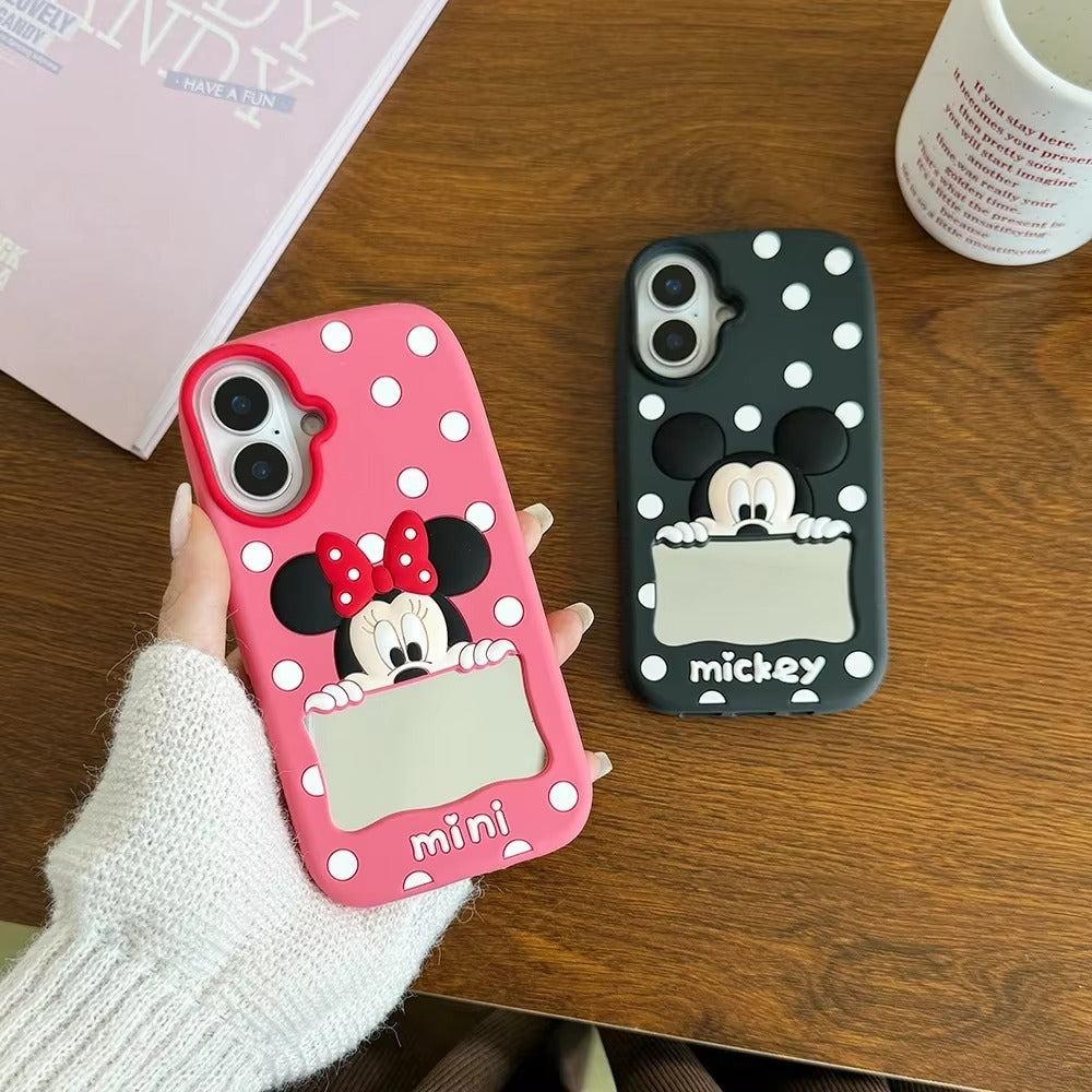 Mickey / Minnie Mouse Mirror Case