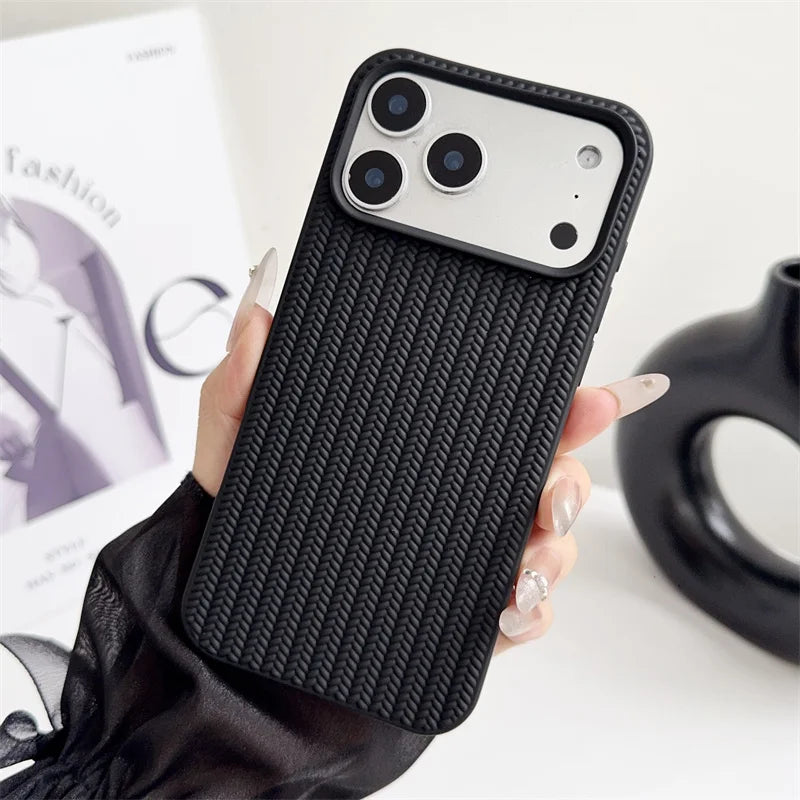Sweater Woven Knit Case 🖤