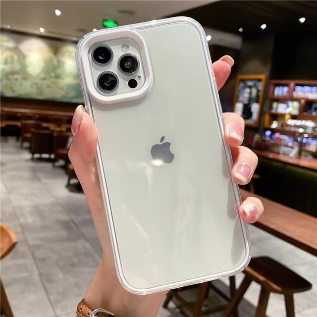 12 promax -  Transparent Shockproof Phone Case