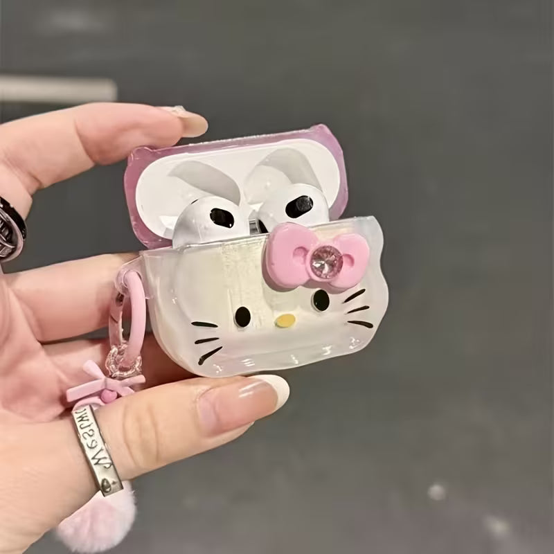 Cute Hello Kitty Airpods Pro/Pro2 Case