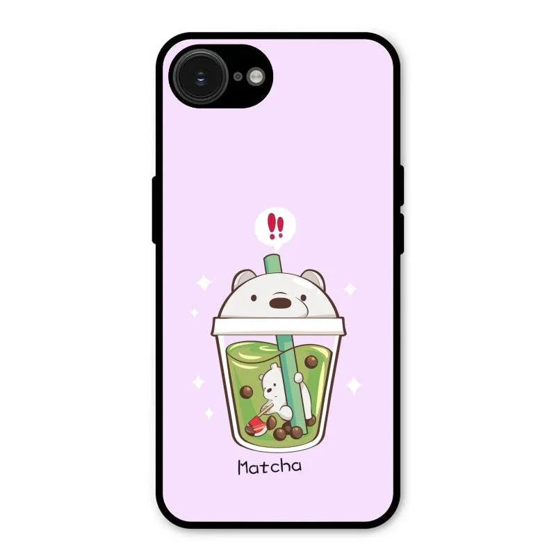Boba Bear Milk Tea Customise 2D Plated Case