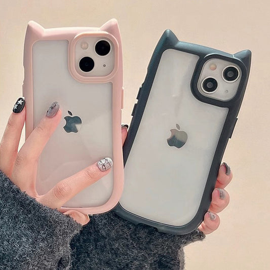 Kitty Ears Clear Case